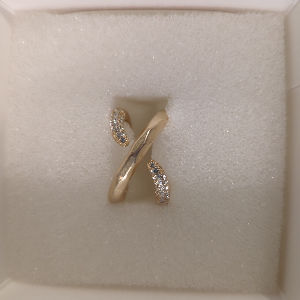 Stella & Dot Adeva Wrap Gold Ring